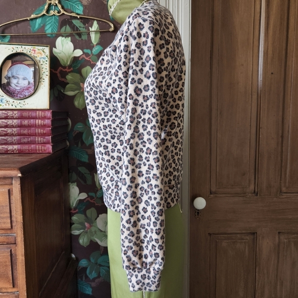 Gaze Leopard Print Sweater Size XS - Picture 5 of 8